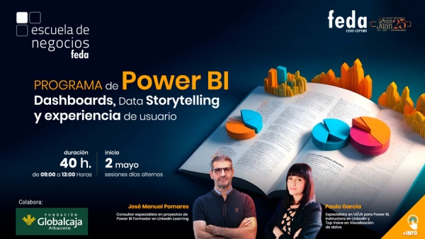 2º edición Programa de Power BI: Dashboards, Data Storytelling y experiencia de usuario